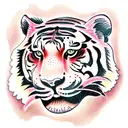 Tiger tattoo design idea