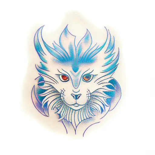 kurama tattoo design idea