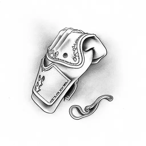 western leather work sleeve tattoo tattoo design idea