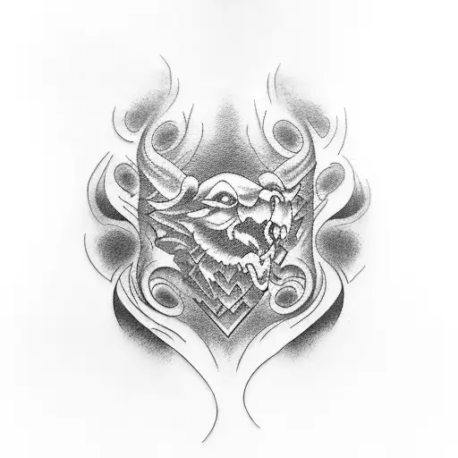 western leather work sleeve tattoo tattoo design idea