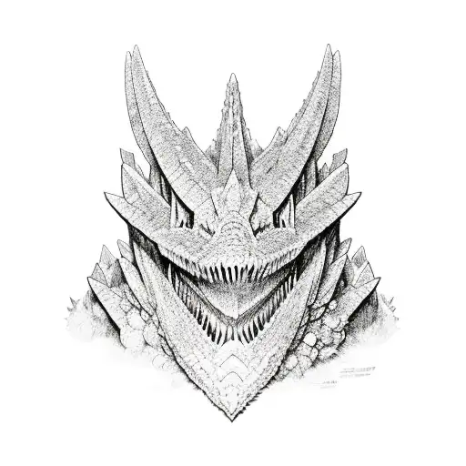 gore magala tattoo design idea