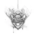 hacker tattoo design idea