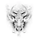 Tauro  tattoo design idea