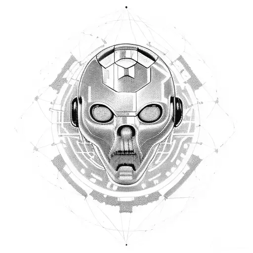 machine learning artificial intelligence tattoo design idea