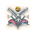 mamba mentality text tattoo tattoo design idea