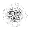 B on ring finger  tattoo design idea