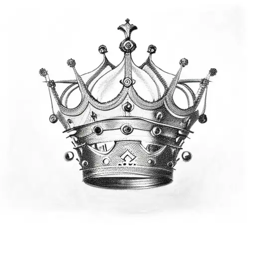 King's Crown tattoo design idea
