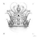 King's Crown tattoo design idea