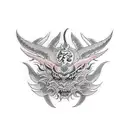 demon slayer tattoo design idea