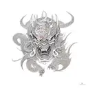 demon slayer tattoo design idea