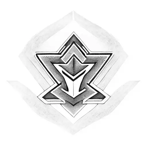 chevron tattoo design idea