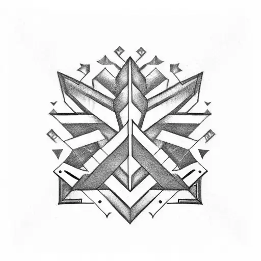 Chevron  tattoo design idea