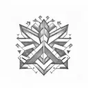 Chevron  tattoo design idea