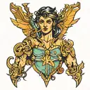 Sagittarius tattoo design idea