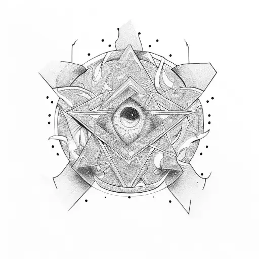 4 elements / knowleg / curriossety tattoo design idea