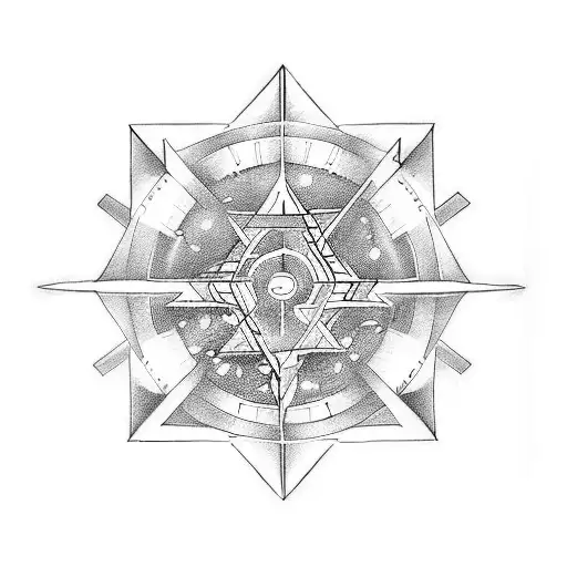 4 elements / knowleg tattoo design idea