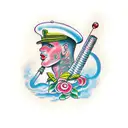 Candyman tattoo design idea