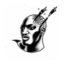 Candyman Tony Todd  tattoo design idea