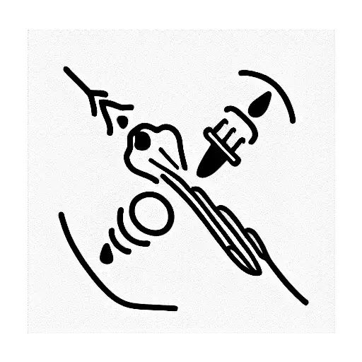 dentist tattoo design idea