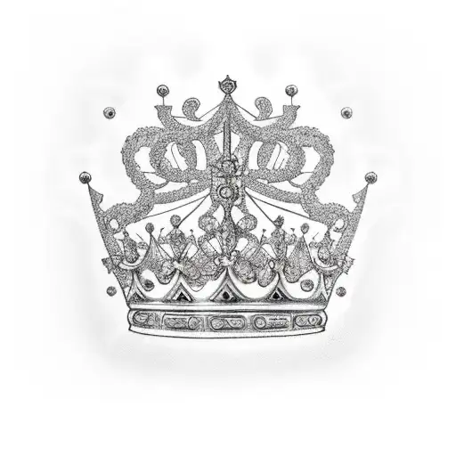King's Crown tattoo design idea