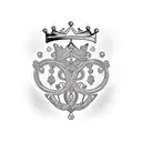 King's Crown tattoo design idea
