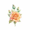 Michael Kaiser las rosas azules  tattoo design idea
