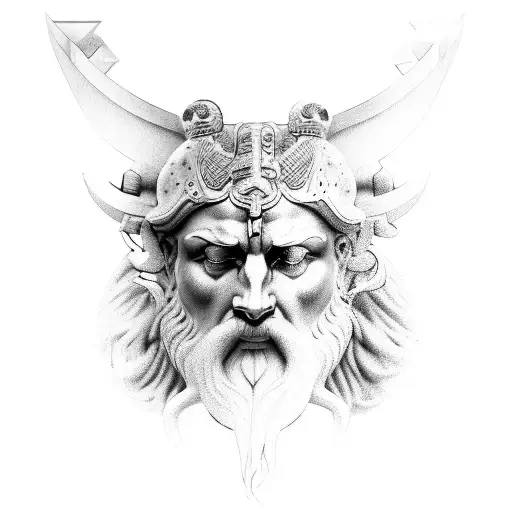 Zeus  tattoo design idea
