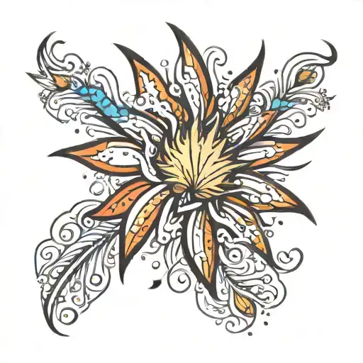 very delicate fireworks tattoo design tattoo design idea