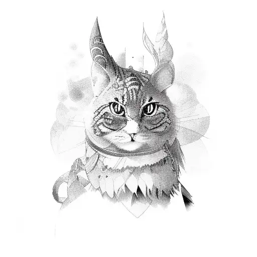 bingo game tattoo design idea