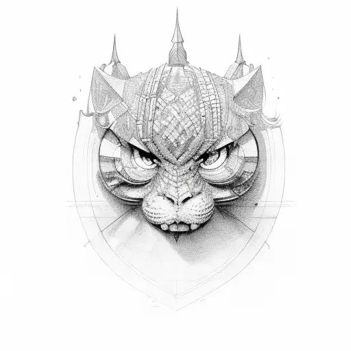 bingo  tattoo design idea