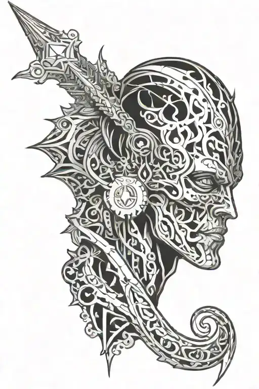 homelander tattoo design idea