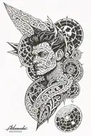 homelander tattoo design idea