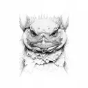 burning bridges  tattoo design idea