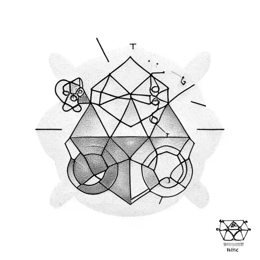 chemistry direction tattoo design idea