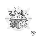 chemistry direction tattoo design idea