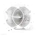 Planet Cell Vibrant tattoo design idea