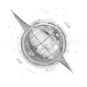 Planet Cell Vibrant tattoo design idea