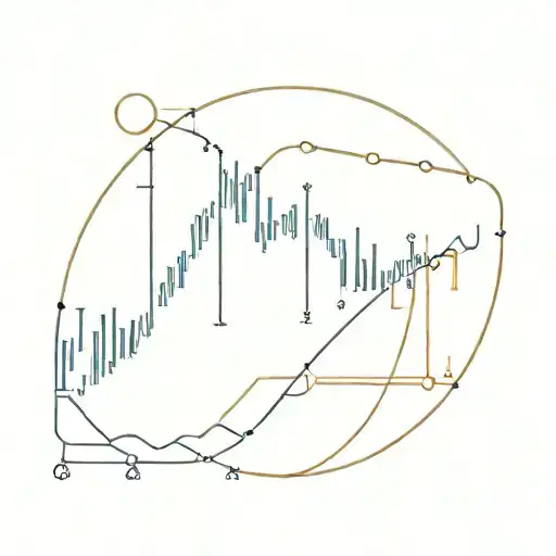 An economic graph shaped like a trampoline stamp that says "control tattoo design idea