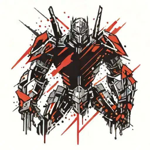 Decepticon tattoo design idea
