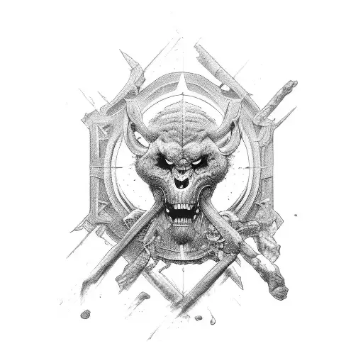 perseverance, strength, and being unbreakable tattoo design idea