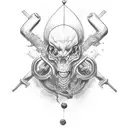 perseverance, strength, and being unbreakable tattoo design idea