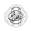 A minimalist tattoo of a graph with musical notes plotted as data points tattoo design idea