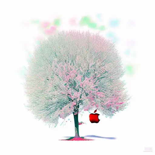 Apple tree tattoo design idea