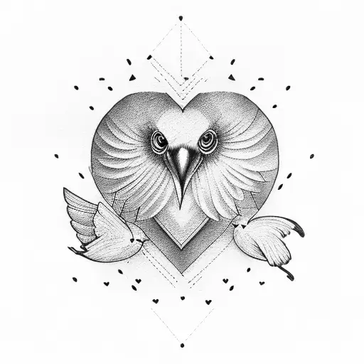 Bird Drawing Tattoo Style Isolated Icon Stock Vector (Royalty Free)  471731918 | Shutterstock