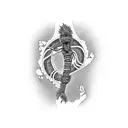 kokopelli tattoo design idea