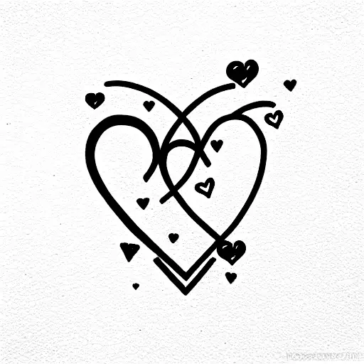 gay love tattoo design idea