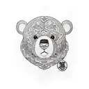 Teddy Bear tattoo design idea