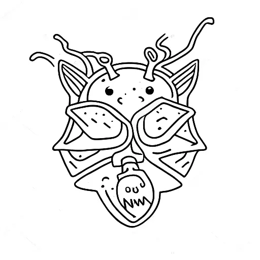 anxiety tattoo design idea