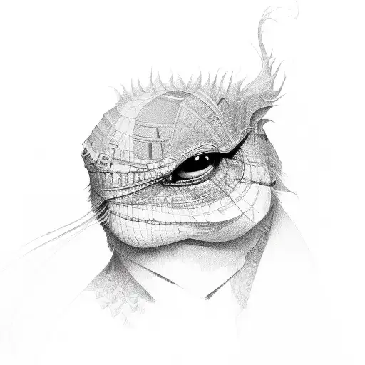 anxiety tattoo design idea