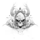 anxiety tattoo design idea